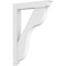 Ekena Millwork Standard Carmel Architectural Grade PVC Bracket With Traditional Ends, 3"W x 24"D x 32"H BKTP03X24X32CAR01 - alternate 1